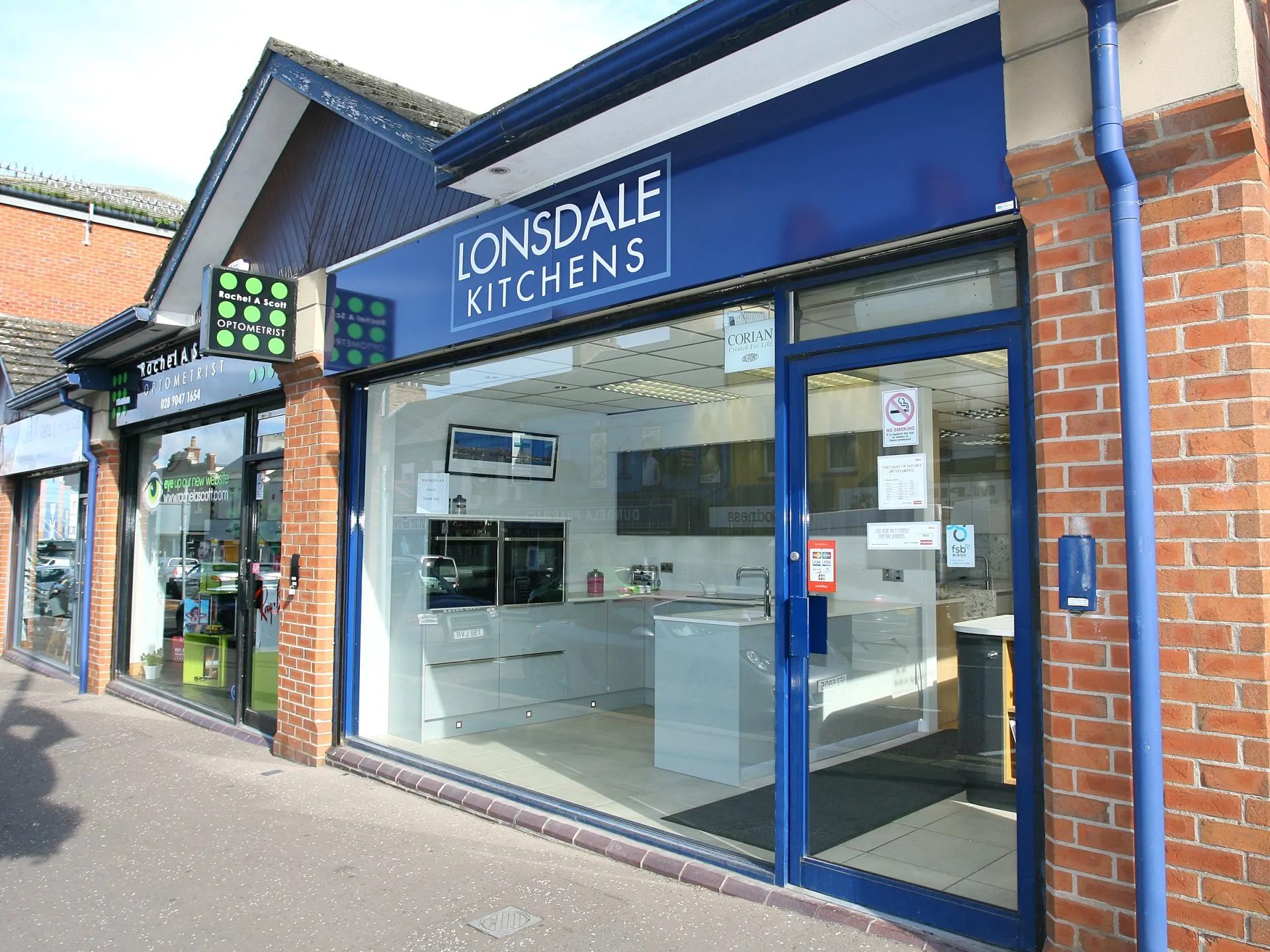 Lonsdale Kitchens shop front